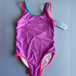 Cat & Jack Purple Kids Swim One Piece